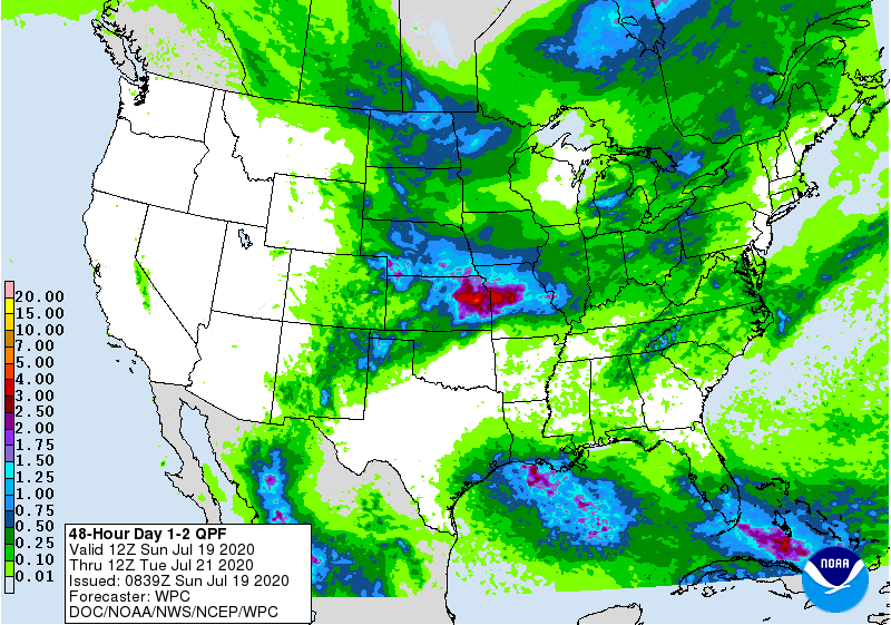 48-Hour Day 1-2 QPF